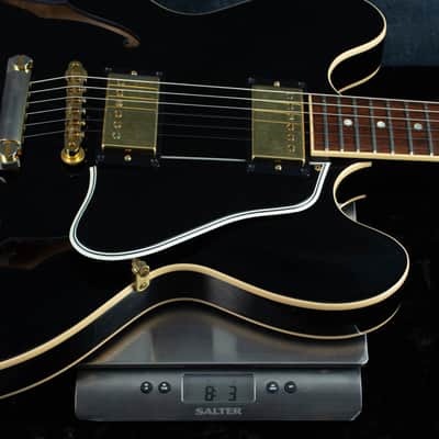 Gibson ES-335 Ebony, Gold Hardware 2009 ~ Secondhand image 6