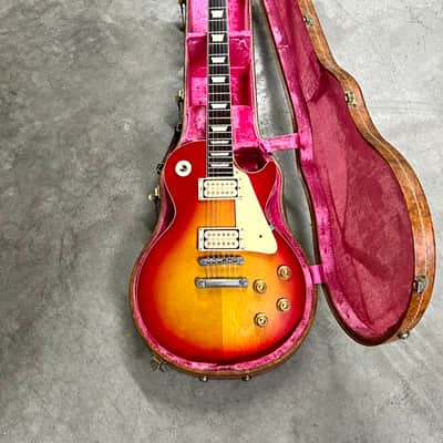Tokai Love Rock LS-60  c 1980 Cherry sunburst original vintage MIJ Japan dirty fingers PAF image 4
