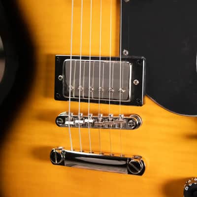 Epiphone SG Tribute Plus Electric Guitar - Vintage Sunburst image 10