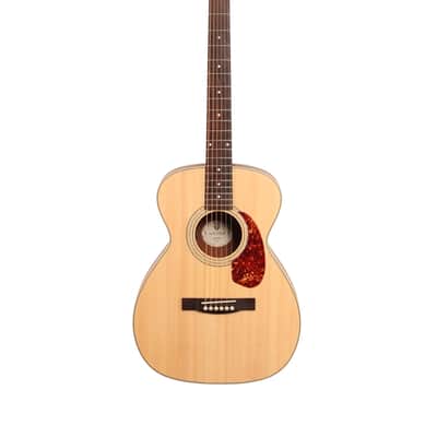 Guild M240E Acoustic Electric Guitar Natural Guitar image 2