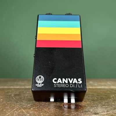 Walrus Audio Canvas Stereo Dual Line Isolator Direct Box 2022 - Present - Black w/ Rainbow Graphic image 2