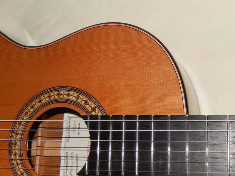 MAGICAL - "EL VITO" CONCERT YJC - HAND MADE - TORRES STYLE CLASSICAL GUITAR - CEDAR/LATIN AMERICA ROSEWOOD image 1