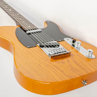 Warmoth Rosewood Neck Parts Telecaster w/ Butterscotch Ash Body, Tweed Fender HSC image 6