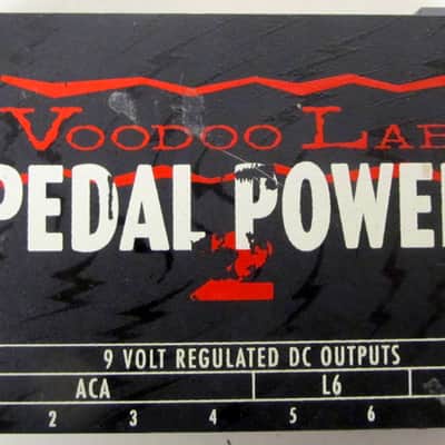 Used Voodoo Lab Pedal Power 2 Isolated Pedalboard Power Supply W/ Cables VGC image 2