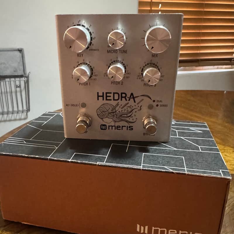 Meris Hedra 3-Voice Rhythmic Pitch Shifter 2019 - Silver image 1
