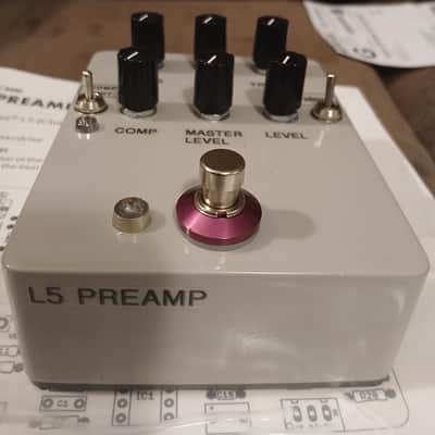 PigStompPedals - Aion FX - L5 preamp (clean channel) - Industrial grey image 3