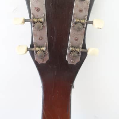 Vintage 1930s Oahu M65 Square Neck Lap Steel Hawaiian Big Body Guitar Very Clean Oahu Harmony Kay Works Great Comes With Original Bridge & Wooden Peg Parts! image 18