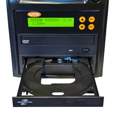 SySTOR 1DVDLS Standalone LightScribe CD/DVD Duplicator Tower – Tested Working DIY Studio Gear image 4