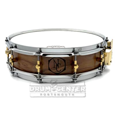 Noble & Cooley Solid Shell Classic Walnut Snare Drum 14x3 7/8 Natural Oil image 1
