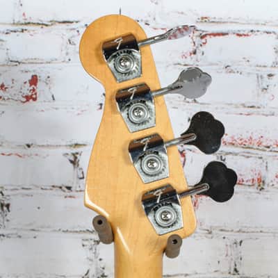 Parts Bass - P Style Electric Bass - Burgandy Fade - 83 Precision Bass Neck - w/HSC - x7839 - USED image 6