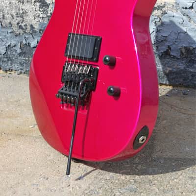Barrington ESP BRG 872 1988 Hot Pink.  RARE & Collectible.  Barrington, IL. USA MIJ image 8