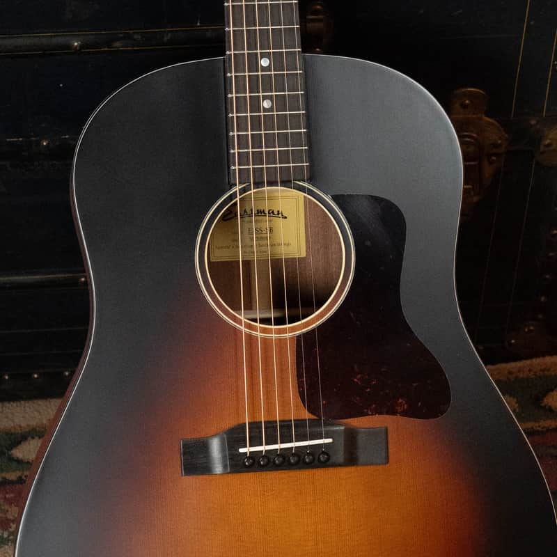 Eastman E1SS-SB Sitka/Sapele Sunburst Slope Shoulder Dreadnought Acoustic Guitar #8068 image 1