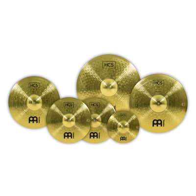 Meinl HCS-CS2 HCS Expanded Cymbal Set - Cymbal Set image 2
