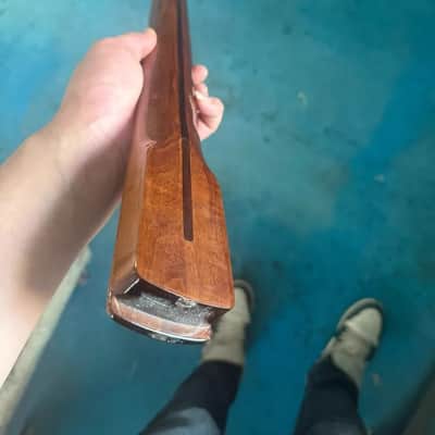 Roasted  Flamed Maple STGuitar Neck, 22-Frets image 4