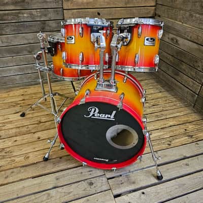 Drum Kit Pearl Session 1990s Cherry Sunburst USED! RKBPC210426 image 2