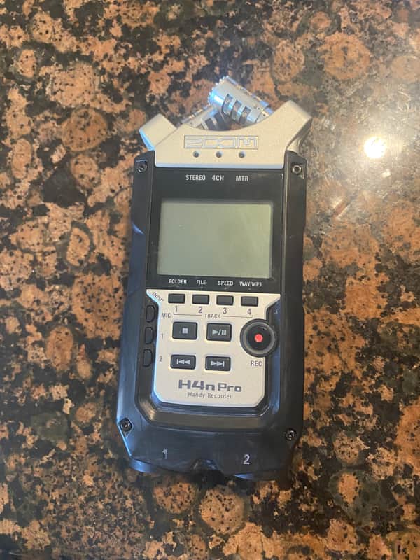 Zoom H4n PRO Handy Digital Multitrack Recorder 2010s - Silver / Black image 1