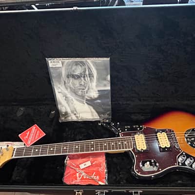Fender Kurt Cobain Jaguar Lefty LH - Sunburst /8lbs. 6.0oz #MX24010709 image 1