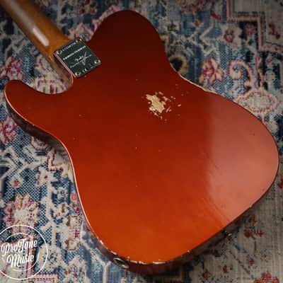 2024 Fender Custom Shop LTD 60s Tele Jazzmaster Bigsby Burnt Copper Relic image 21