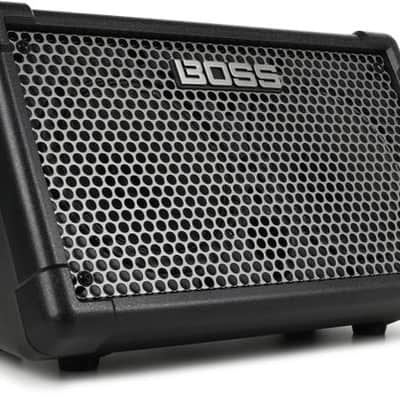 Boss CUBE Street 2 - 2 x 6.5-inch 10-watt Battery Powered Combo Amp - Black image 2
