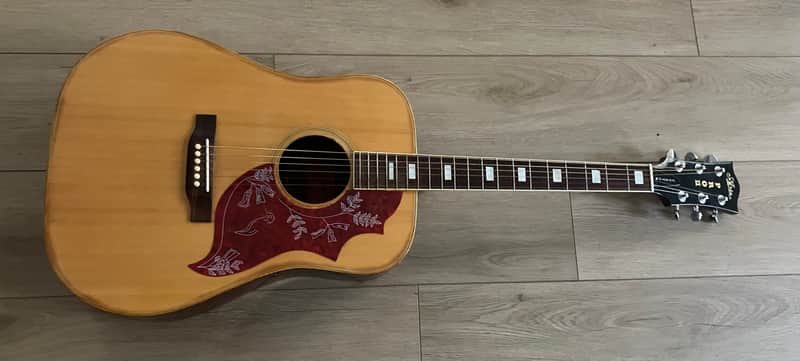 Aria Hummingbird 1979 - Natural Japan Lawsuit Low Action Hard Case image 1