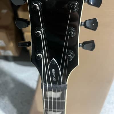 ESP LTD EC-256 Electric Guitar - Silver Sunburst Teardrop image 4