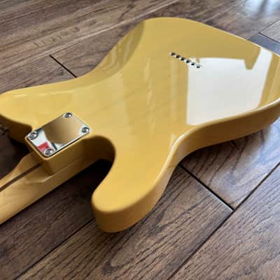 Mint 2024 Fender MIJ FSR Hybrid II Telecaster with Maple Fretboard Transparent Blonde image 13