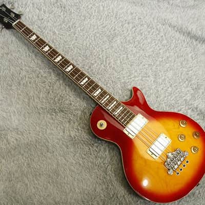 2010 Fernandes Burny LPB-65 STANDARD Vintage Cherry Sunburst Made in China image 24