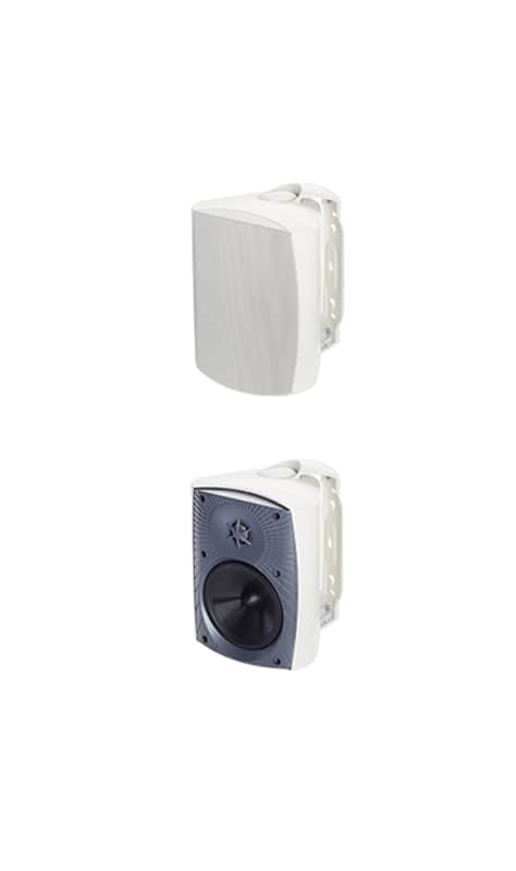 Pair -Martin Logan ML-55AW all season resistant speakers - white image 1