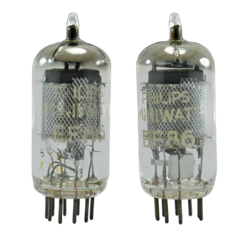 Philips EF86 Pair Mesh (Holland X7H) – Vintage Tested image 1