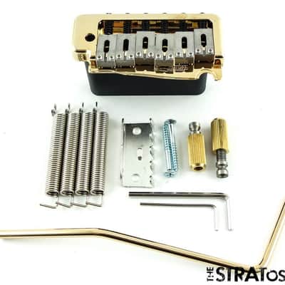 *NEW Wilkinson 2 Point TREMOLO for Fender Stratocaster Strat Knife Gold WVP-GD image 1