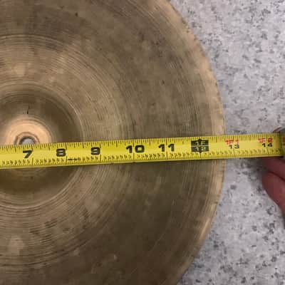 Zildjian 13” A. Zildjian Transition Stamp 1950-1952 image 18