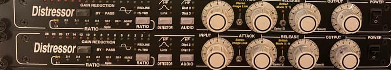 Empirical Labs EL8-X Distressor with British Mode 2010s - Black image 1