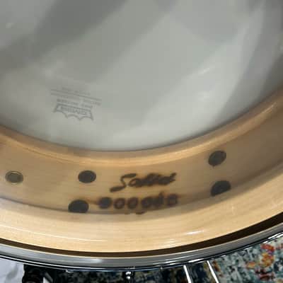 Paul "Jamo" Jamieson's 1990 UNTOUCHED SOLID 4×14″ Single Ply Maple Snare. image 14