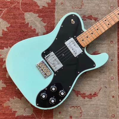 Fender Vintera Road Worn '70s Telecaster Deluxe - Daphne Blue image 1