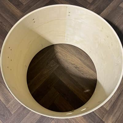Yamaha Rydeen Bass Drum Shell 22”x16” Bare Wood Project / Upcycle #NS31 image 3