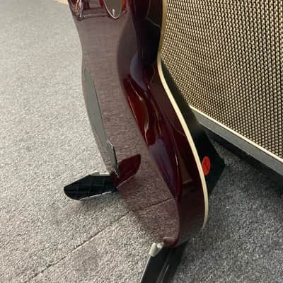 ESP LTD EC-1000 QM with Rosewood Fretboard 2002 - 2004 - See Thru Black Cherry image 9