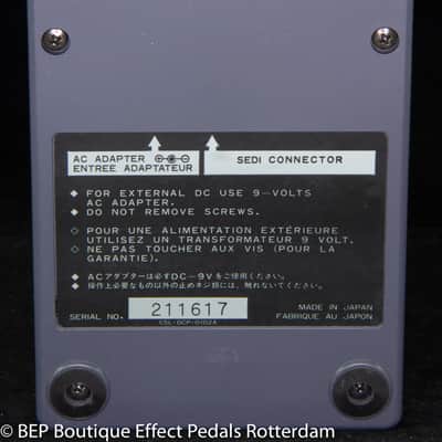 Ibanez PPE-1 DCP Parametric EQ 1989 s/n 211617 Japan mounted with 5x JRC4558D op amps image 9