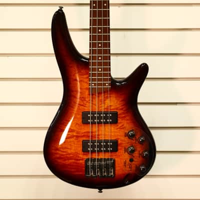 Ibanez SR400EQM-DEB Standard Soundgear Bass 2022 - Dragon Eye Burst image 1