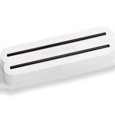 Seymour Duncan SHR-1b Hot Rails for Strat Guitar Pickup, Neck, White Cover FREE BEVERAGE OPENER KEY RING image 1