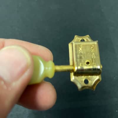 Vintage Gibson Kluson Deluxe Gold Tuners PAT NO D-169400 Double Line Les Paul Custom ES-355 image 19
