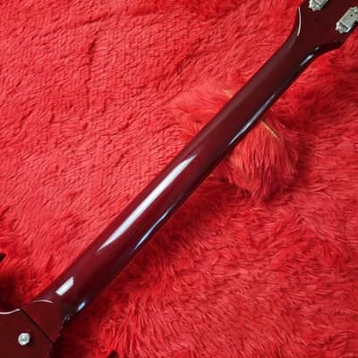 2008 Tokai SG155 Premium Series SG Standard - Cherry Lacquer - 1 Piece Honduras Mahogany Body - Original Case - Made In Japan MIJ image 15