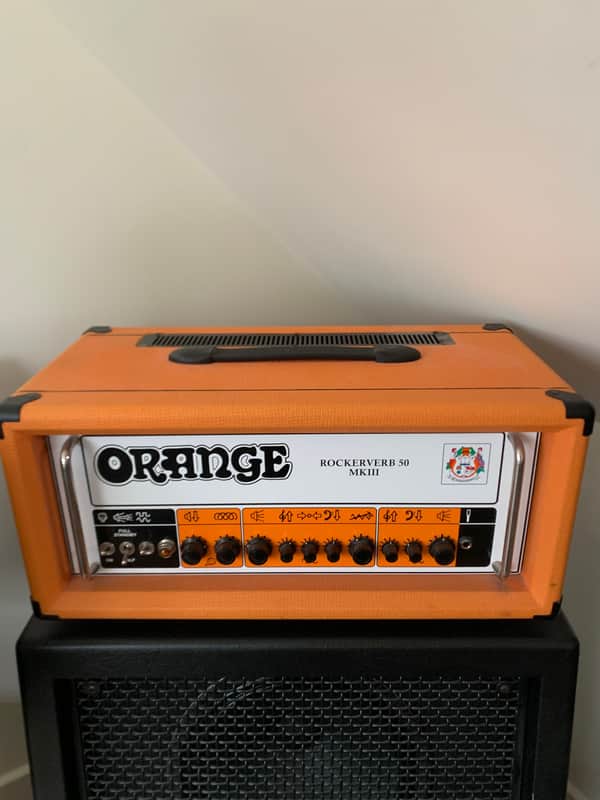 Orange Rockerverb 50 MK III 2-Channel 50-Watt Guitar Amp Head 2014 - Present - Orange image 1