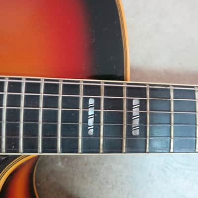 Vintage 1967 Vox Grand Prix Sunburst V286 Guitar Near Mint Very Clean Beautiful image 9