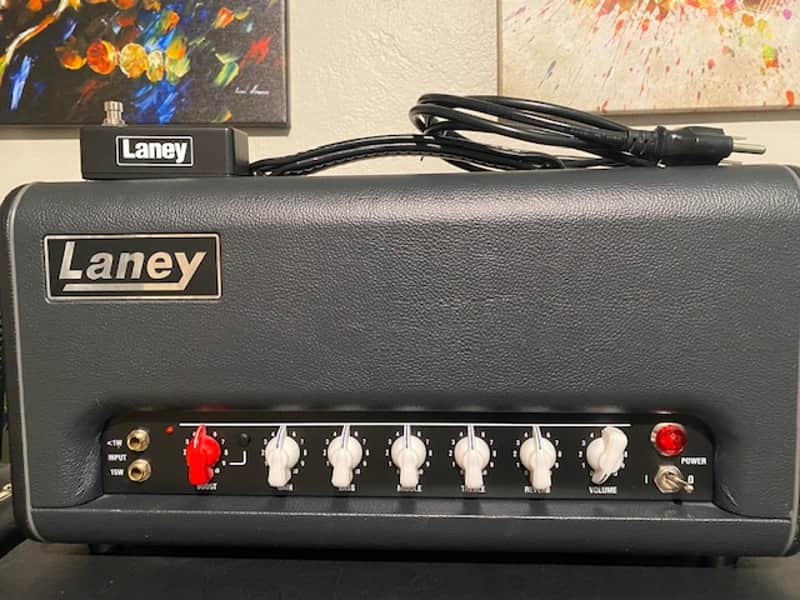 Laney Cub-Supertop 15-watt Guitar Amplifier Head (Excellent Condition) image 1