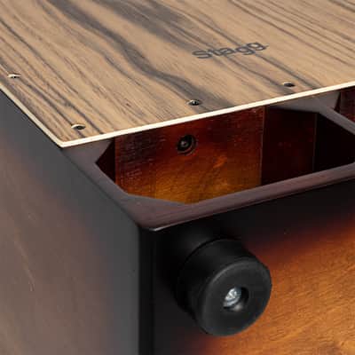 Stagg CAJ-CANNON-EB Cannon Cajon Drum, Ebony image 3