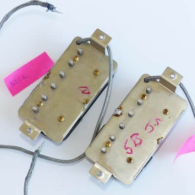 JM Jim Rolph '58 Pretenders Black humbuckers set 7.4k 7.8k image 2