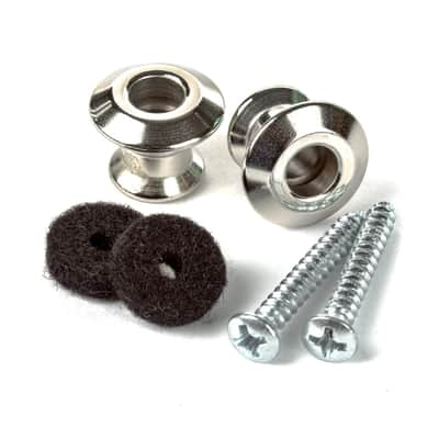 Dunlop Strap Buttons - Guitar - Dual Design  - Nickel