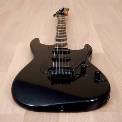 1989 Fernandes FST-50 The Function HSS Electric Guitar Black Japan