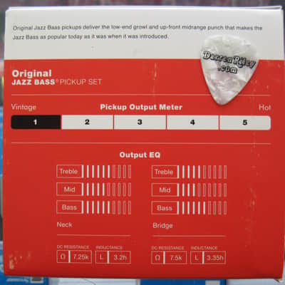 Fender Original Jazz Bass Pickups Set 0992123000 image 2