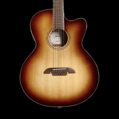 Alvarez ABT60CE-8SHB Artist 8-String Acoustic Electric Baritone Shadowburst image 1